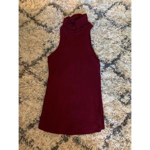 Maroon Sweater Tank
